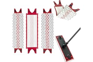 4PCS Mop Head Replacement,Washable Microfibre Mop Head Compatible with Vileda UltraMax Flat Mops & Compatible with O-Cedar Sp