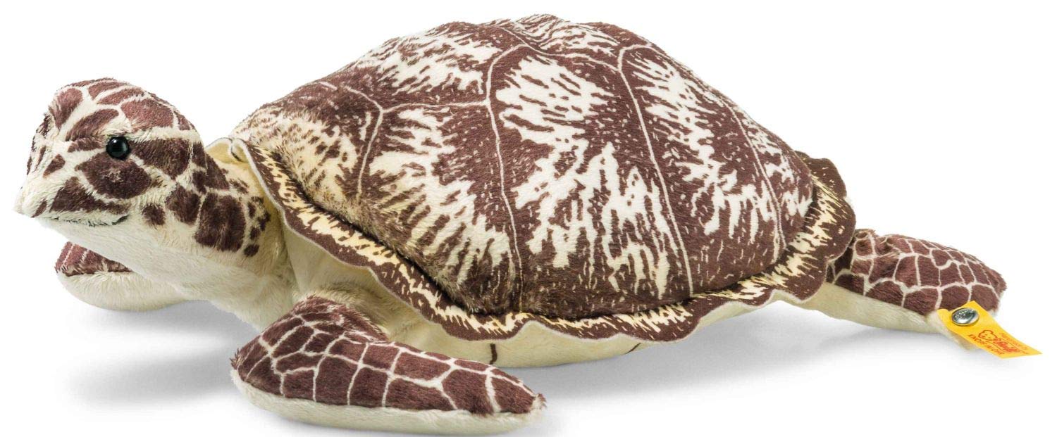 Steiff 068287 Kari Hawksbill Turtle, Beige/Brown