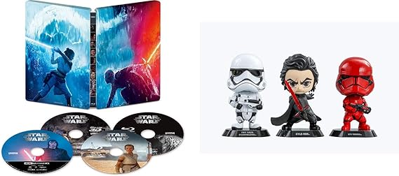 Amazon Amazon Co Jp限定 スター ウォーズ スカイウォーカーの夜明け 4k Uhd Movienex スチールブック Hottoysコラボレーション企画 オリジナルコスベイビー付き 4k Ultra Hd 3d ブルーレイ デジタルコピー Movienexワールド Blu Ray 映画