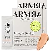 ARMRA Colostrum Powder | Blood Orange | Gut Health & Bloating | Skin & Hair | Immunity | Keto, Gluten & Fat-Free | 60 Servings