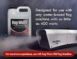 FogWorx Fog Juice - 1 Gallon of Organic Fog Fluid