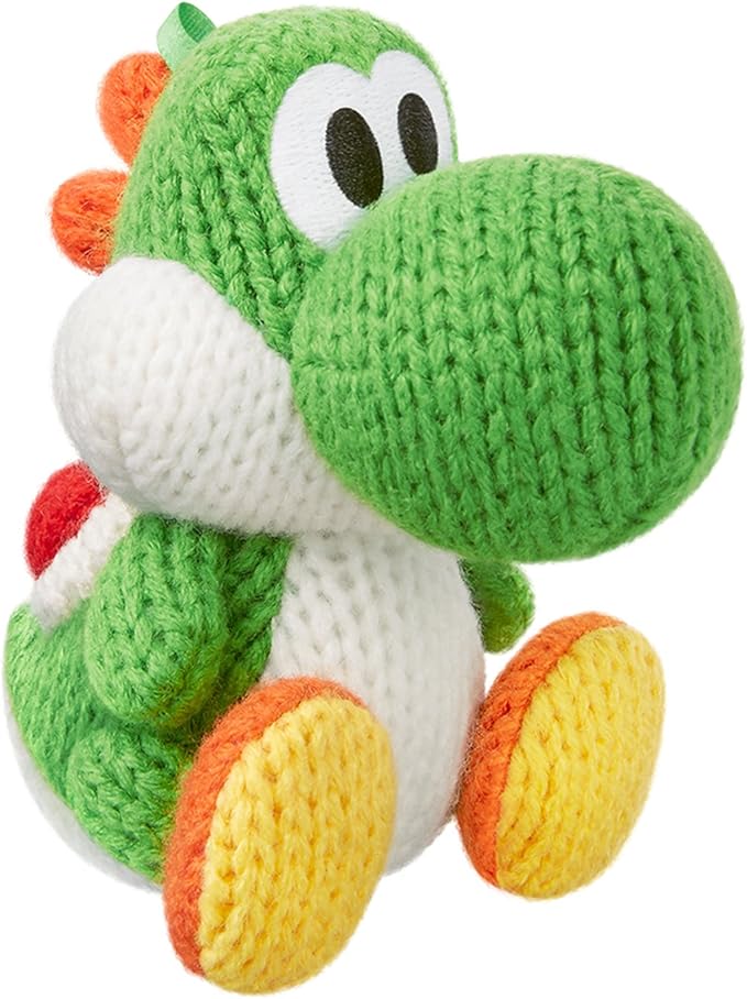 amiibo Green Yarn Yoshi (Yoshi's Woolly World Series) for Nintendo Wii