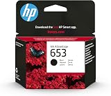 HP 653 Black Original Ink Advantage Cartridge Standard Yield Ink 1pc view 1
