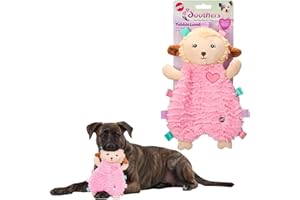 SPOT Soothers- Tabbie Lambie Dog Toy-Separation Anxiety Toys for Dogs, Stuffing Free, Scented with Calming Lavender Fragrance