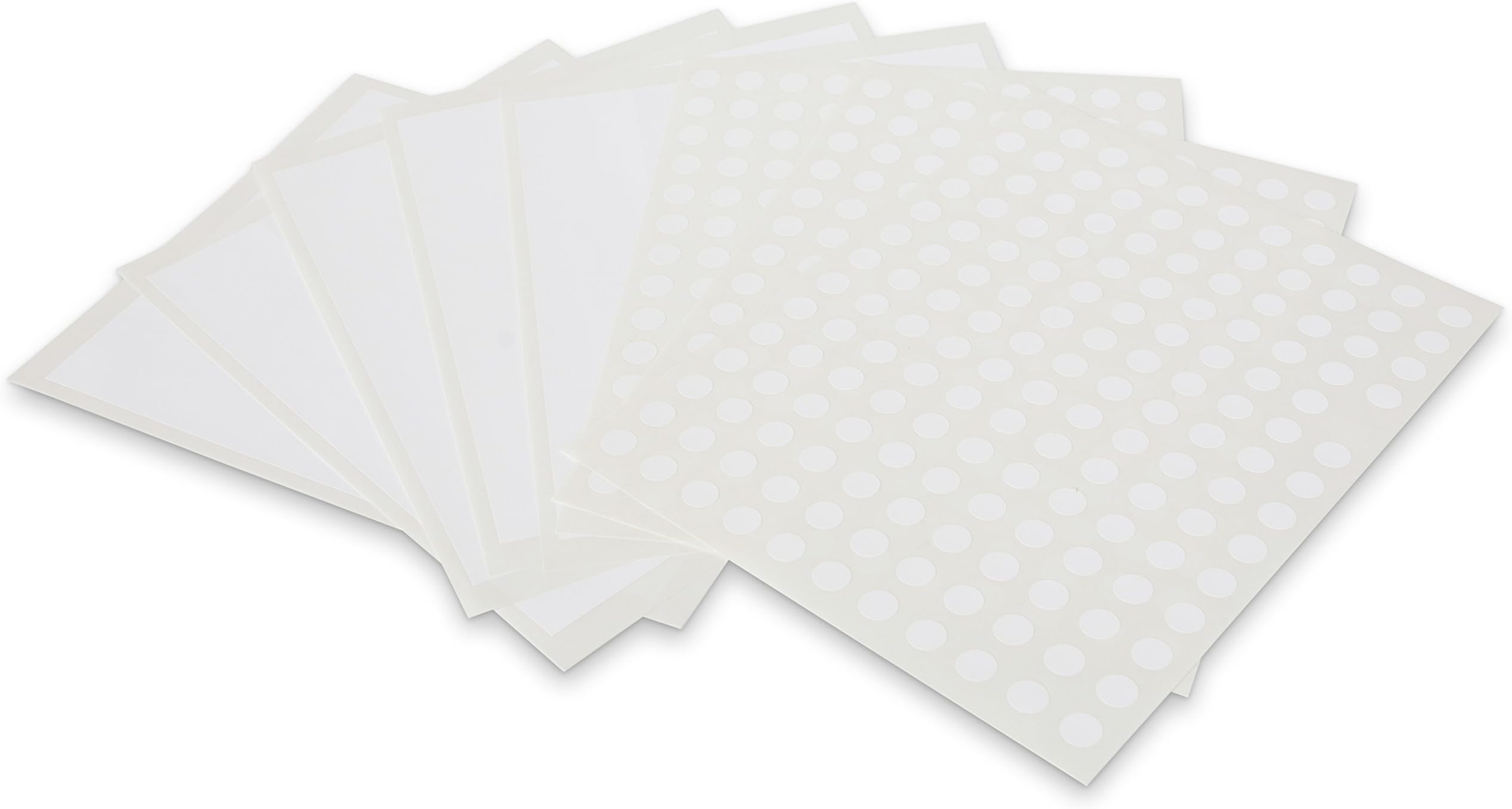 Waterproof Essential Oil Labels - Rectangles and Circles - Oil-Proof - Highly Durable - Strong Glue - for 5ml and Larger Bottles and Rollers - 200 Rectangles, 462 Round Stickers