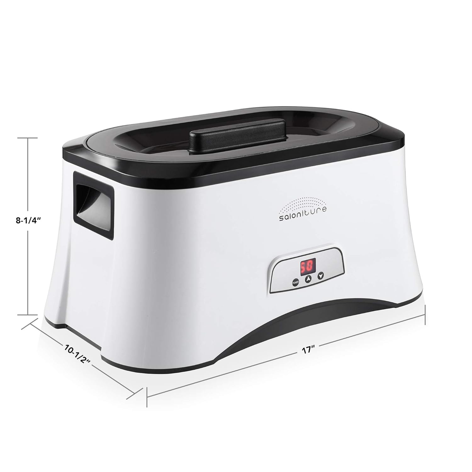 Saloniture Paraffin Bath Spa - Portable Electric Wax Warmer Machine for Hands and Feet : Beauty