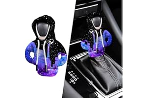 XWQWD Car Gear Hoodie Cover Funny Gear Shift Knob Cover Cool Stuff Sweater Hoodie Car Accessories Cute Car Interior Accessories Stick Shift Cover -V