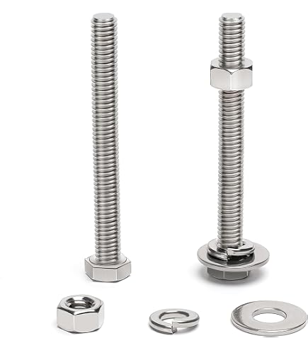 Amazon.com: (75) Full Thread 1/4-20 x 6 Hex Head Tap Bolt A307