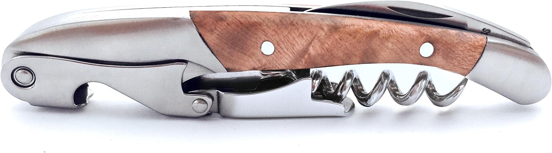 Plantvibes® Professional Corkscrew & Bottle Opener, Sommelier Waiter's Friend, Elegant Wine Acessory