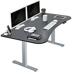VIVO Electric 63 x 32 in Standing Desk, Memory