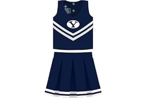CREATIVE KNITWEAR College Baby Youth Cheerleader Dress-3 Piece Set Top/Skirt/Bloomer