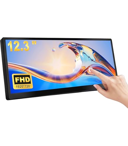 Amazon.com: VSDISPLAY 12.3 Inch 2K LCD Screen 2400x900 with USB-C