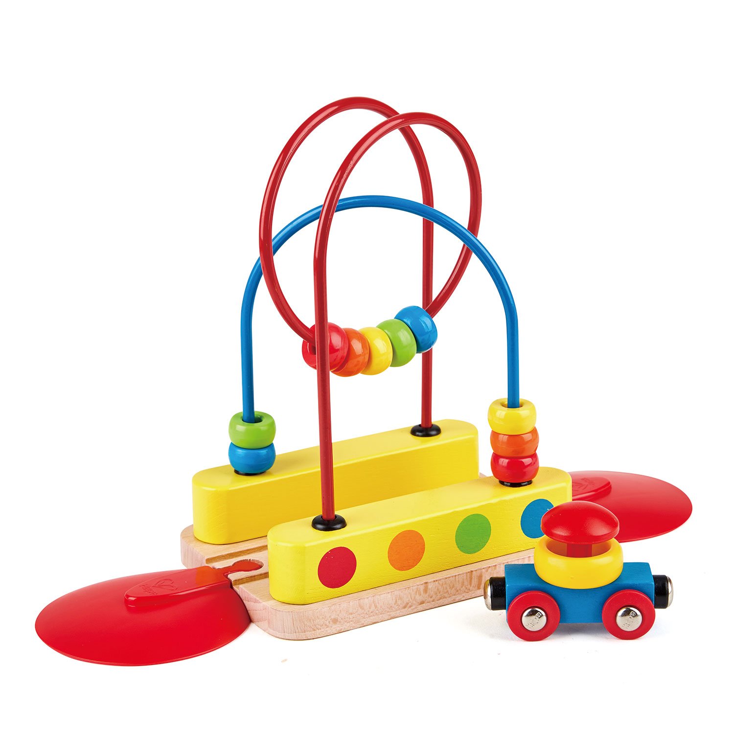 Hape HAP-E3811 Bead Maze Rainbow Track Toy