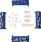 Point Games Classic Rummy Game with 106 Tiles and 3 Tier Racks view 2