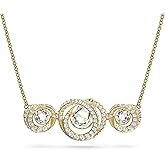 Swarovski Generation necklace, White, Gold-tone plated