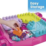 Mega Bloks Build N Learn Table Pink 29 pcs Folding Portable Toddler Toys view 4