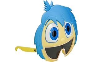 Sun-Staches Inside Out Joy Party Favors Costume Sunglasses | UV400, Protected Lenses, One Size Fits Most