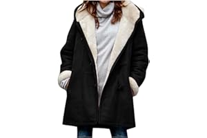 AI'MOURI Sherpa Fleece Outerwear Overcoat Women