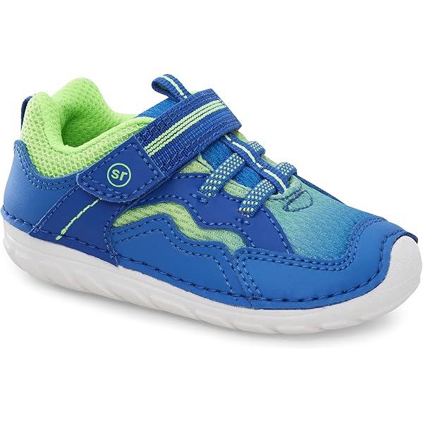 Stride Rite Boys' Made 2 Play Lighted Neo Sneakers - Comfortable, Washable, Light-Up Shoes For Kids