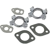 EMPI Engine Exhaust Muffler Clamp Kit, Compatible With Air-Cooled Bug 1200-1600cc, #3394