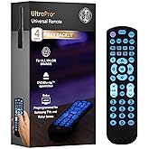 GE Backlit Universal Remote Control for Samsung, Vizio, LG, Sony, Sharp, Roku, Apple TV, RCA, Panasonic, Smart TV, Streaming 