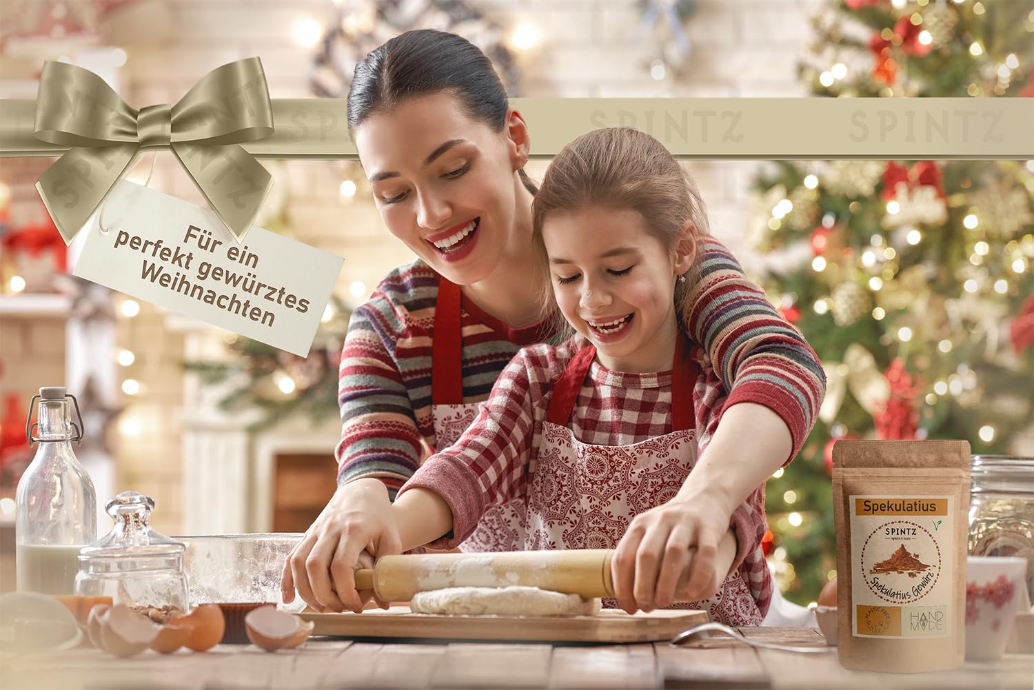 SPINTZ® 200g Spekulatiusgewürz | Weihnachtsgewürz zum Backen von Spekulatius Keksen | Gewürz Spekulatius aus feinsten Zutaten 2