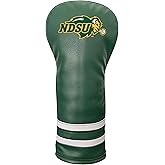 Team Golf NCAA North Dakota ST Vintage Fairway Headcover (Color) - Printed Team Golf NCAA Vintage Fairway Headcover (Printed), Fits All Fairway, Hybrid and Utility Clubs