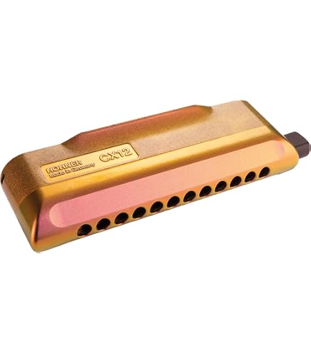 Amazon.com: Hohner CX-12 Jazz Chromatic Harmonica, Key of C