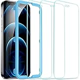 ESR Tempered-Glass Screen Protector for iPhone 12 Pro Max [3-Pack] [Easy Installation Frame] [Case-Friendly] Premium…