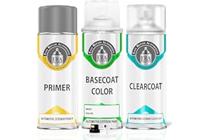 ERA Paints NH904M - Meteoroid Gray Metallic for HONDA Exact Match Automotive Touch Up Paint Spray - Premium Kit