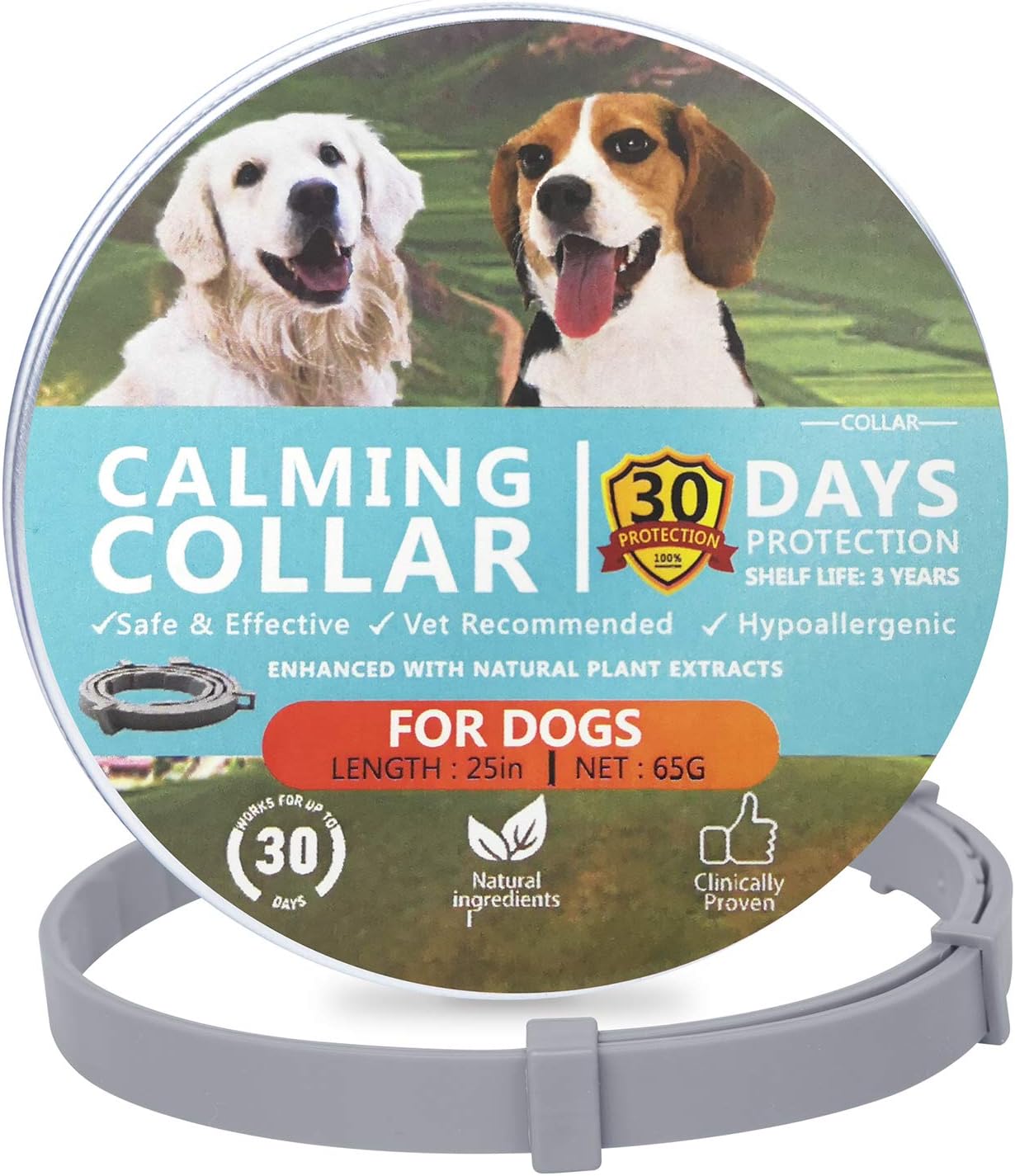 Petsvv Calming Collar for Dogs, AntiAnxiety