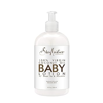 shea moisture baby lotion with sweet pea and murumuru