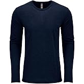 NEXT LEVEL APPAREL Triblend Long Sleeve Crew (6071) Vintage Navy, XL