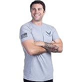 U.S. Air Force | Licensed United States Airforce Tee Shirt, USAF Airman Veteran Military T-Shirt for Men Women