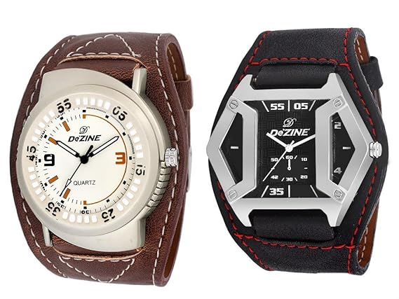 Analogue White Dial Mens Watch-DZ-GR100WHT+GSQ104-CMB