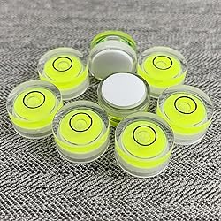 YMGBHNKJLS 5Pcs Small Circular Bubble Levels with