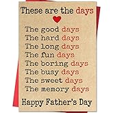 Beixian Fathers Day Card for Husband, Fathers Day Gift from Wife | Happy Father&rsquo;s Day Husband Card, Heartfelt Greeting Card for Dad, Family Appreciation Card from Partner