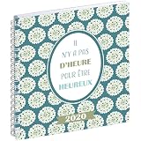 Agenda De Bureau Semainier Lady 18S Dodo & Cath 2026 - 15x17 Cm, Spirale, Papier Clairefontaine, Calendriers Mensuels, Pochette Transparente