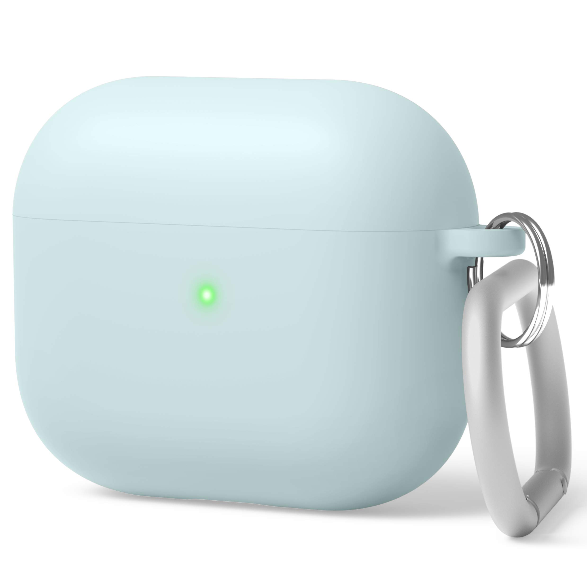 elago Liquid Hybrid Case with Keychain Compatible with AirPods 3 Case Cover - Triple Layer Structure Protection (Mint)