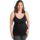Kindred Bravely Simply Sublime Maternity & Nursing Tank Top Cami with Built-in Bra