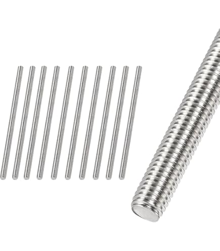 Uxcell 5pcs High-Speed Steel Round Rods, 4.9mm X 200mm, HSS Lathe Tool Bar Stock