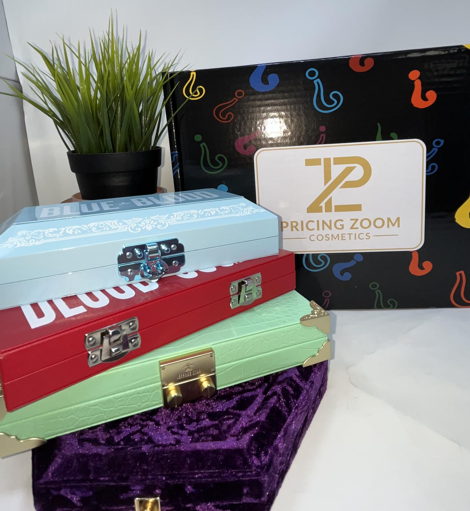 Jeffree Star Cosmetics Blood Eyeshadow Palette Bundle (4 Palette Bundle)