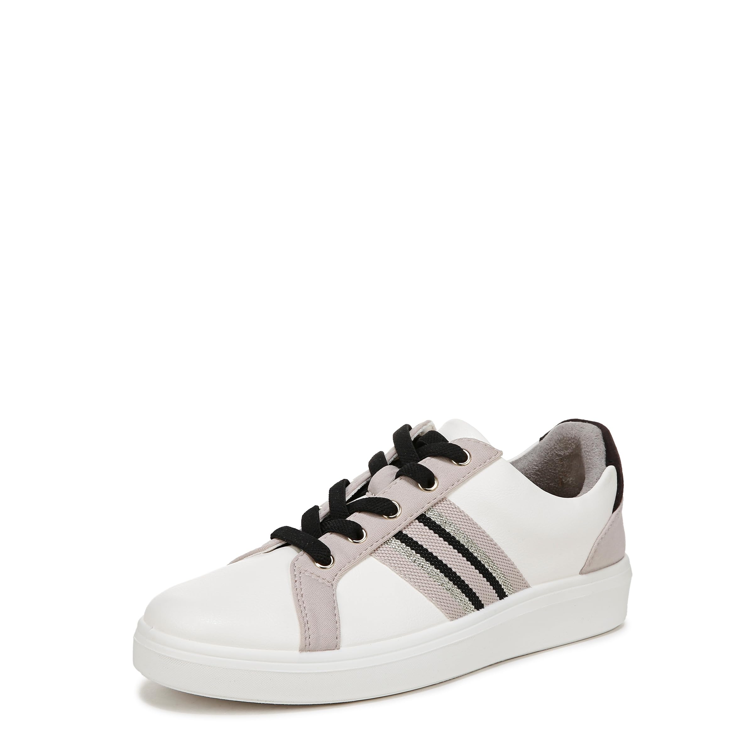 Photo 1 of LifeStride Women's Happy Friday Lace up Sneaker Sneaker White 8.5 W
