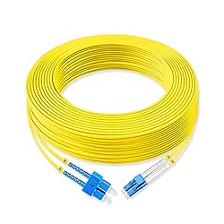 Lebrudos 1Pcs 30 Meter Fiber Optic Patch Cord SC