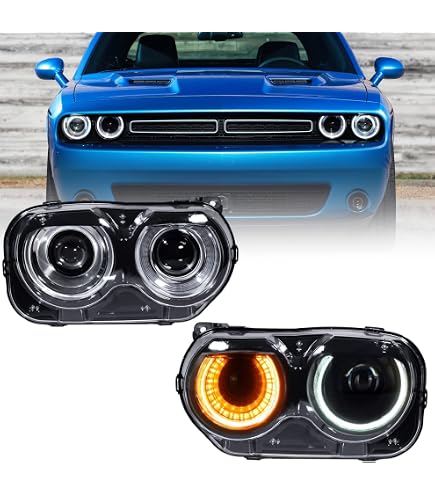 Phares LED Pour Dodge Challenger 2015-2022 – Avec Clignotants Séquentiels, Plug & Play ! - 10