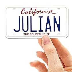 California License Plate Stickers for