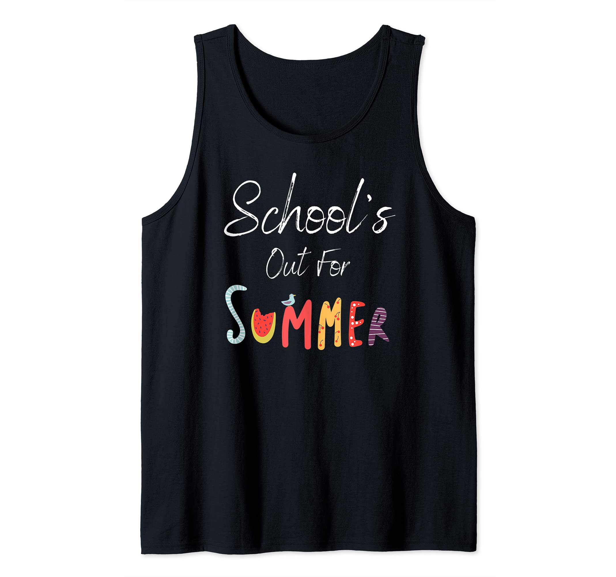 Schools Out For Summer Happy Last Day Of School Tank Top