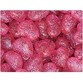 BeadTin Pink Sparkle 18mm Heart Plastic Pony Beads (24pcs)