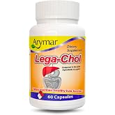 Arymar Legachol with Milk Thistle, 60 Capsules - Natural Herbal Supplement