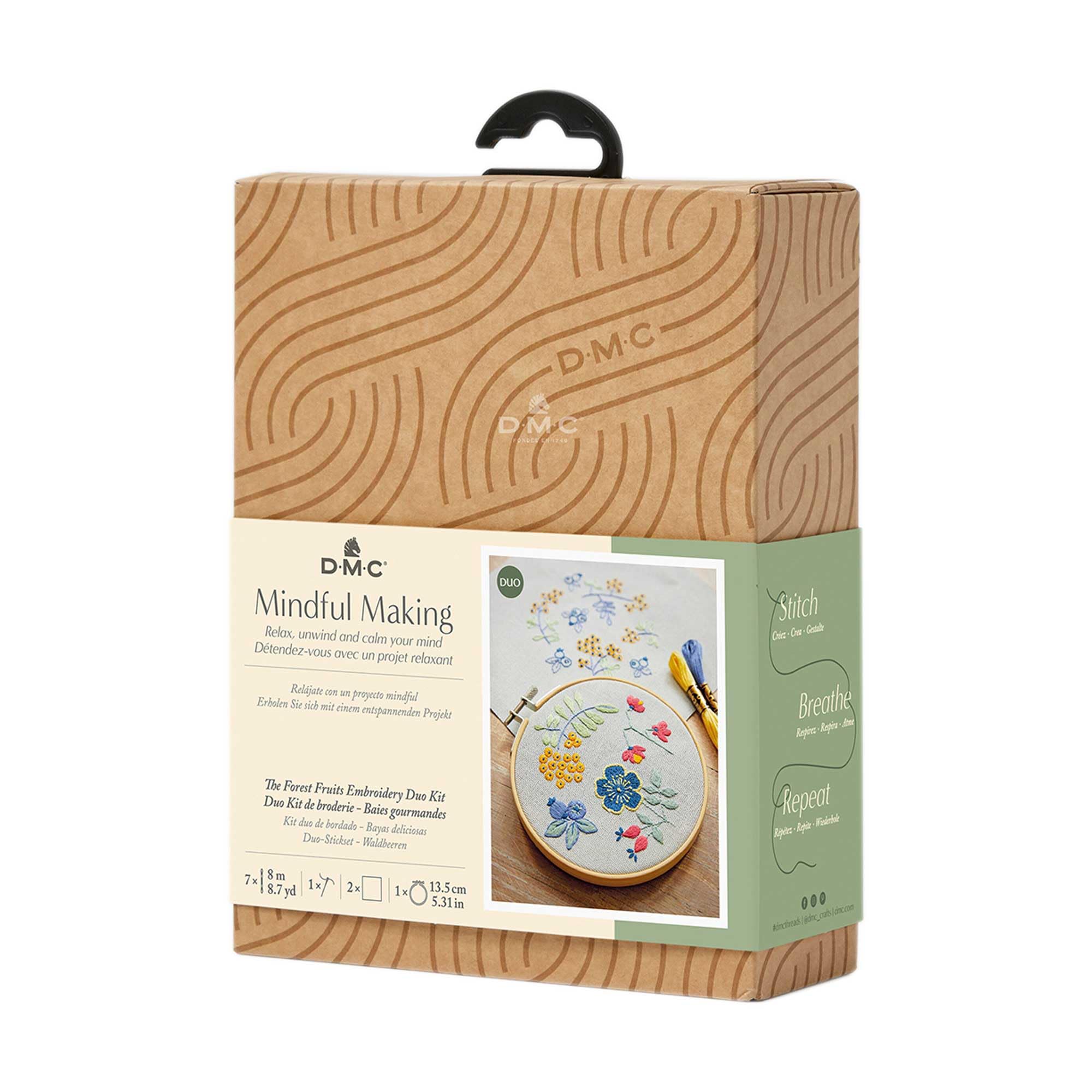 DMC Mindful Making Woodland Walk Embroidery Kit
